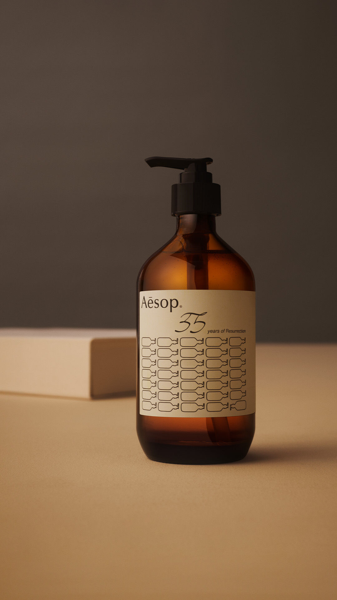 Aesop Resurrection 35 years bottle